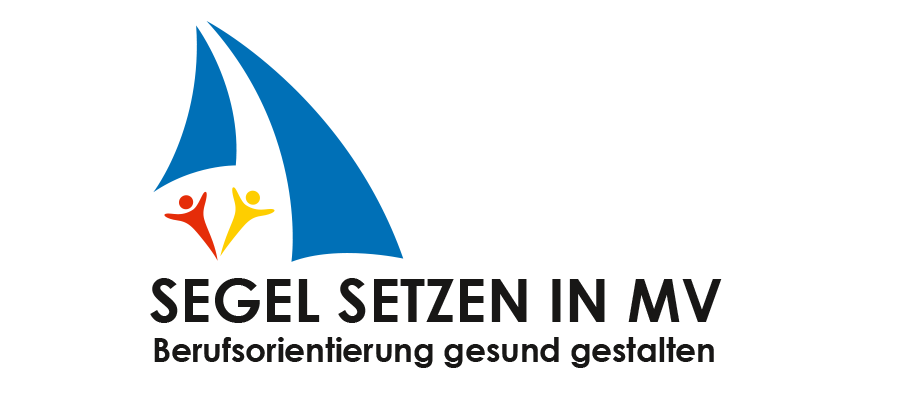 das Logo von Segel setzen in MV – Berufsorientierung gesund gestalten